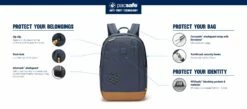 Pacsafe Go 25L Anti-Theft Backpack -SAMSONITE Store Website PDP GO 25L 3