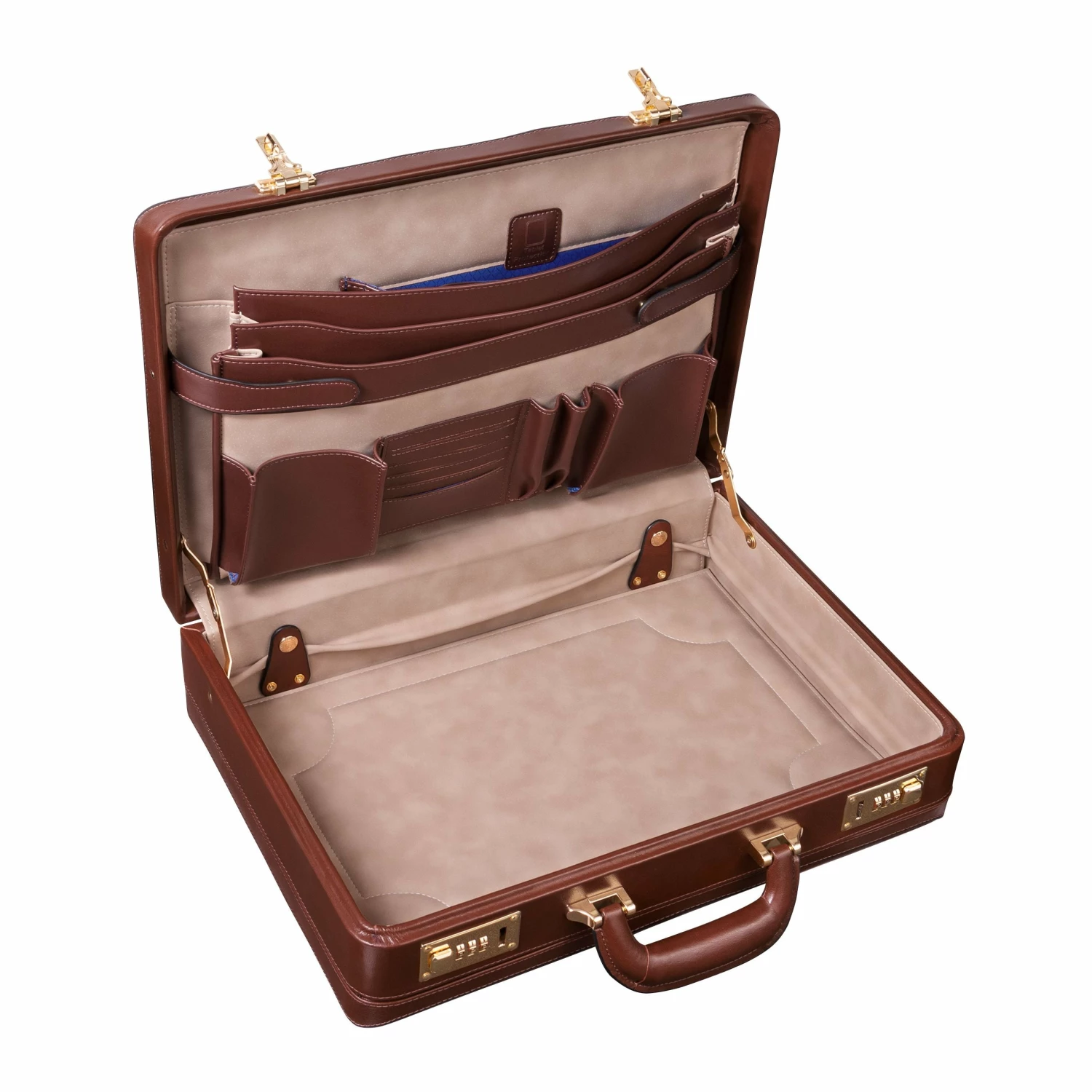 McKlein USA Turner Leather Expandable Attache Case Assorted Colors 12 McKlein USA Turner Leather Expandable Attache Case Assorted Colors - Image 10