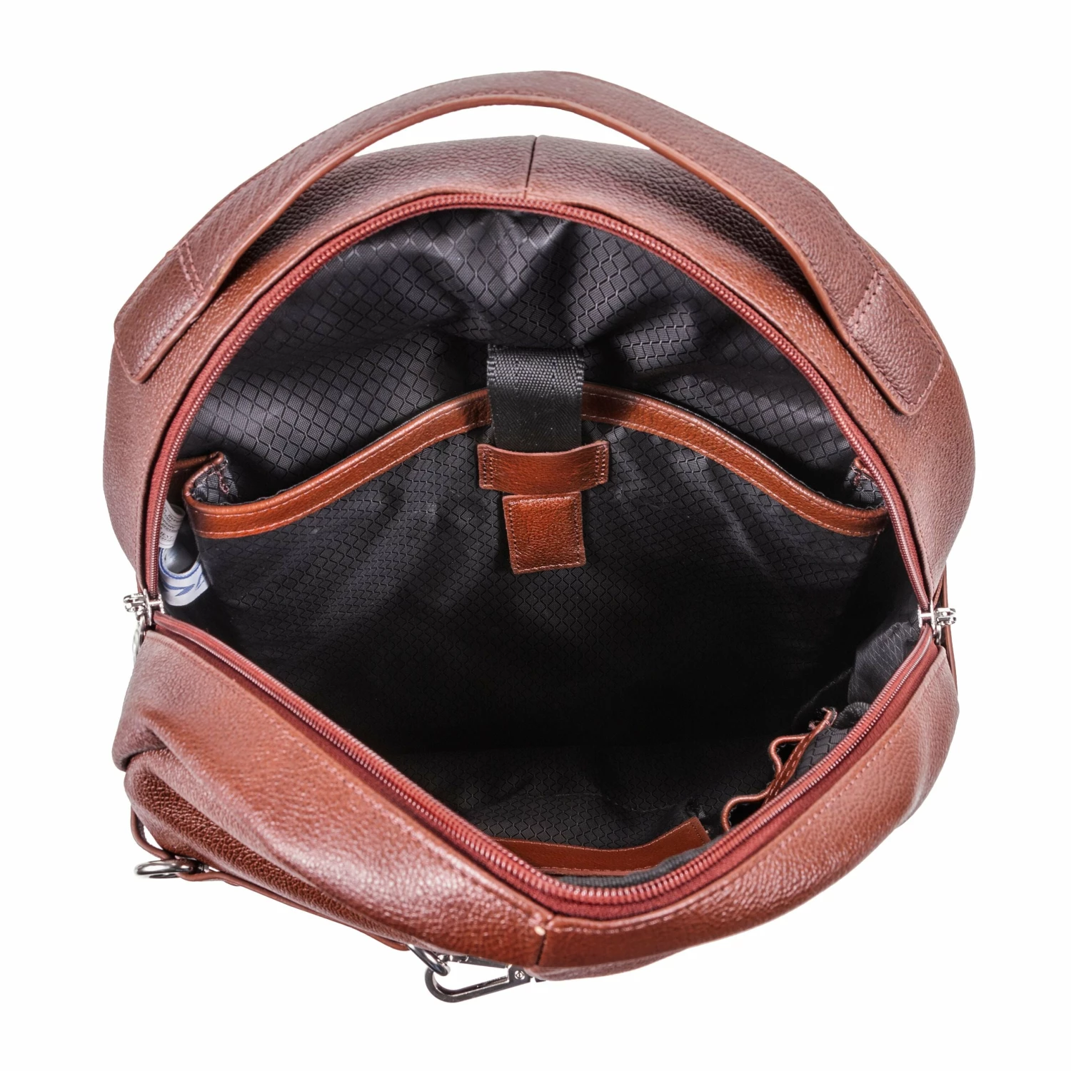 McKlein 15" Leather Business Casual Laptop & Tablet Backpack 5 McKlein 15" Leather Business Casual Laptop & Tablet Backpack - Image 3