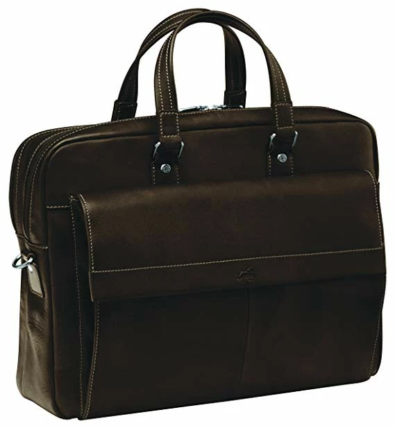 Mancini Double Compartment Briefcase For Laptop And Tablet 4 Mancini Double Compartment Briefcase For Laptop And Tablet - Image 2