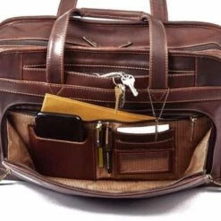 Claire Chase Legendary Professional Briefcase Dark Brown -SAMSONITE Store cc168 l legendary pro briefcase dark brown inset 1