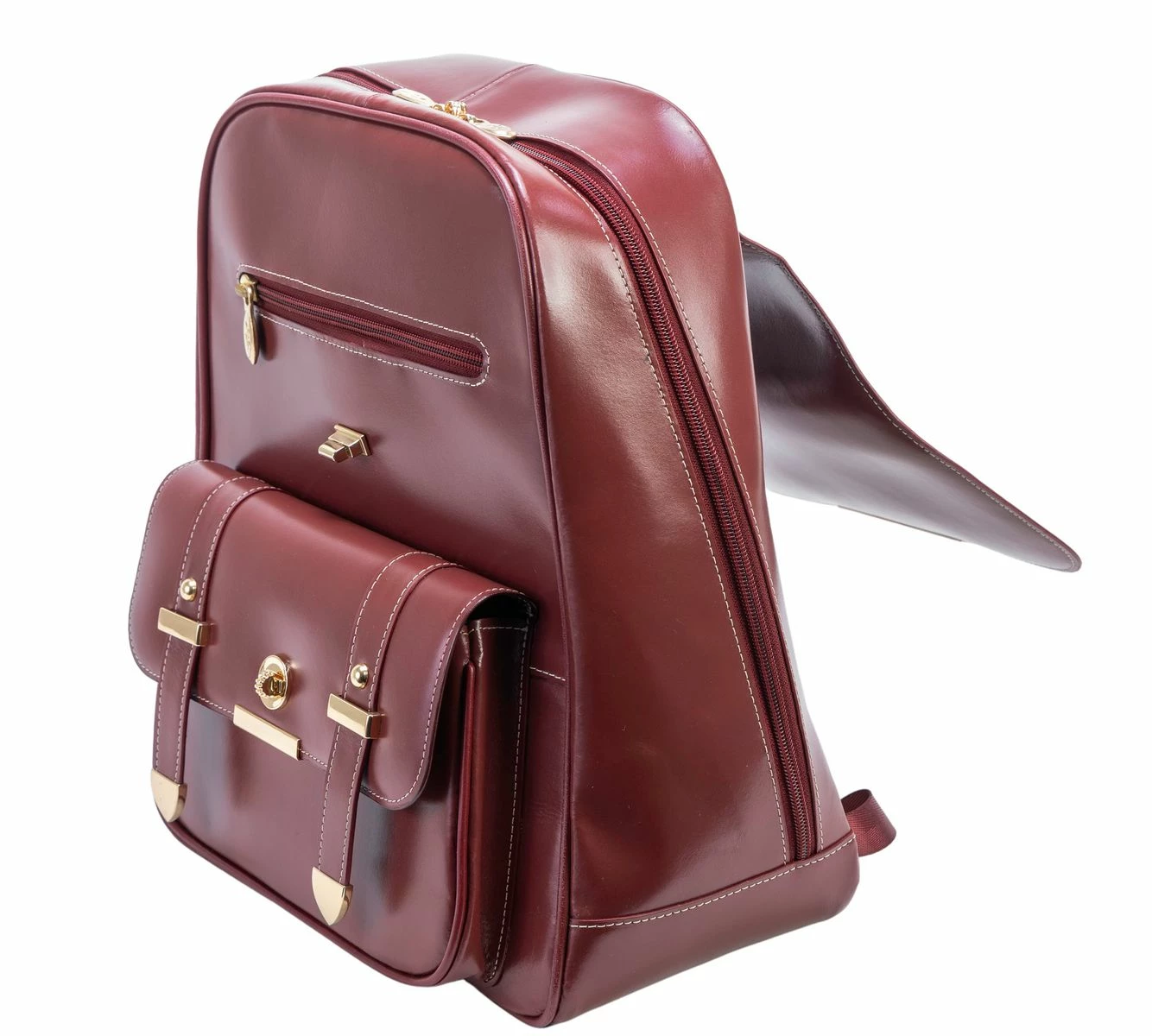 Mcklein MARYVILLE | 11" Leather Business Laptop Tablet Backpack 8 Mcklein MARYVILLE | 11" Leather Business Laptop Tablet Backpack - Image 6