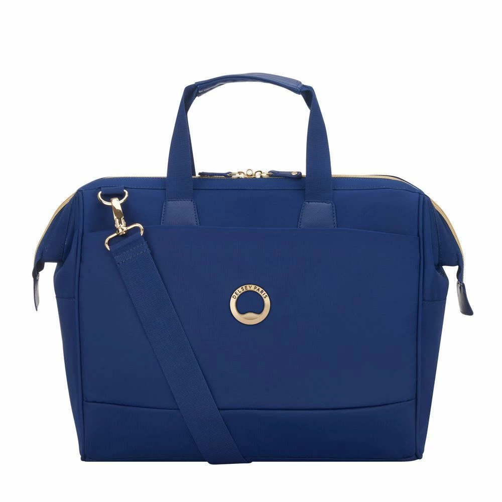 Delsey Montrouge Laptop Bag Blue 3 Delsey Montrouge Laptop Bag Blue