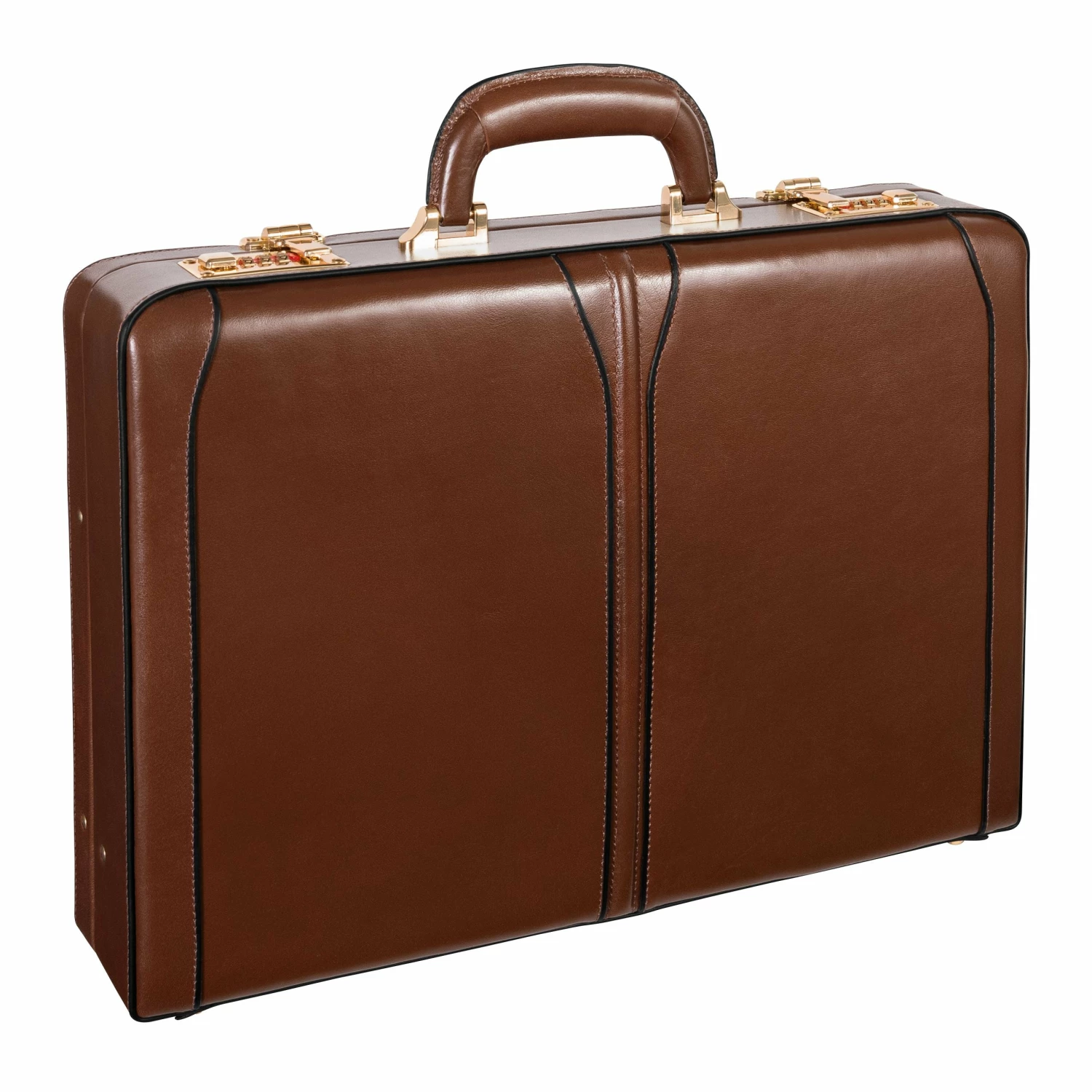 McKlein USA Lawson Leather Attache Case Assorted Colors 3 McKlein USA Lawson Leather Attache Case Assorted Colors