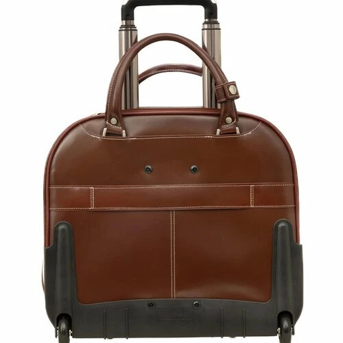 Mcklein REDWOOD | Leather Wheeled Ladies Laptop Case 7 Mcklein REDWOOD | Leather Wheeled Ladies Laptop Case - Image 5