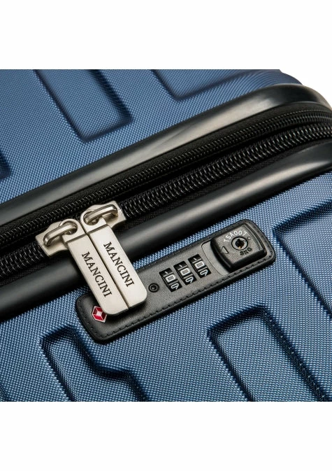 Mancini San Marino Lightweight Spinner Luggage Set 16 Mancini San Marino Lightweight Spinner Luggage Set - Image 14