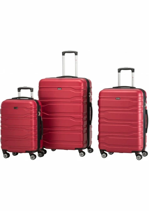 Mancini San Marino Lightweight Spinner Luggage Set 18 Mancini San Marino Lightweight Spinner Luggage Set - Image 16