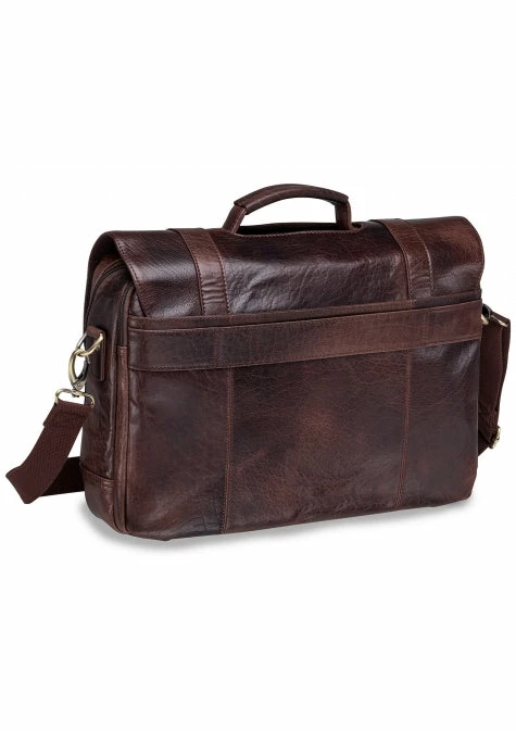 Mancini Arizona Double Compartment Flapover Briefcase For 15.6'' Laptop 12 Mancini Arizona Double Compartment Flapover Briefcase For 15.6'' Laptop - Image 10