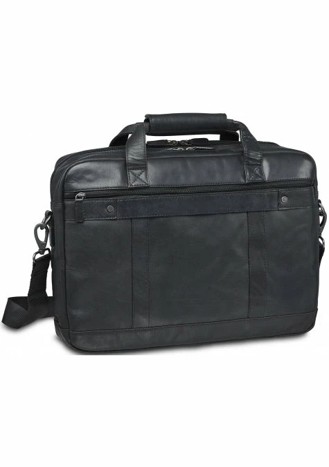 Mancini Buffalo Double Compartment Briefcase For 15.6'' Laptop 7 Mancini Buffalo Double Compartment Briefcase For 15.6'' Laptop - Image 5
