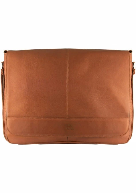 Mancini Colombian Leather Messenger Bag For Laptops & Tablets 5 Mancini Colombian Leather Messenger Bag For Laptops & Tablets - Image 3