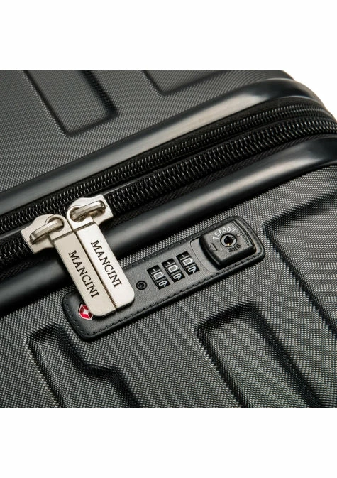 Mancini San Marino Lightweight Spinner Luggage Set 6 Mancini San Marino Lightweight Spinner Luggage Set - Image 4