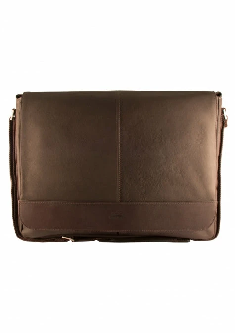 Mancini Colombian Leather Messenger Bag For Laptops & Tablets 4 Mancini Colombian Leather Messenger Bag For Laptops & Tablets - Image 2