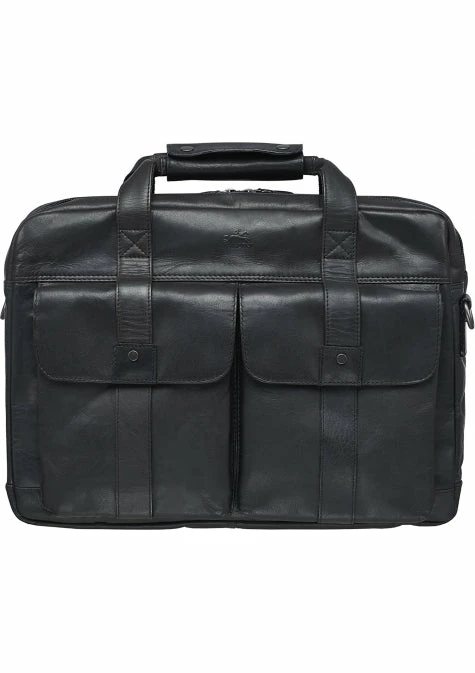 Mancini Buffalo Double Compartment Briefcase For 15.6'' Laptop 6 Mancini Buffalo Double Compartment Briefcase For 15.6'' Laptop - Image 4