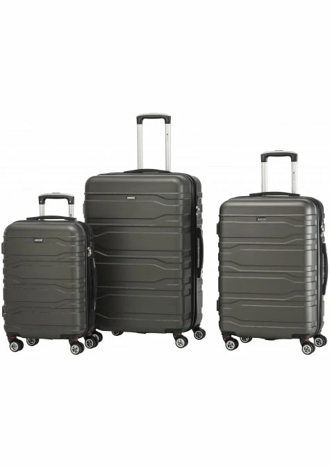Mancini San Marino Lightweight Spinner Luggage Set 8 Mancini San Marino Lightweight Spinner Luggage Set - Image 6