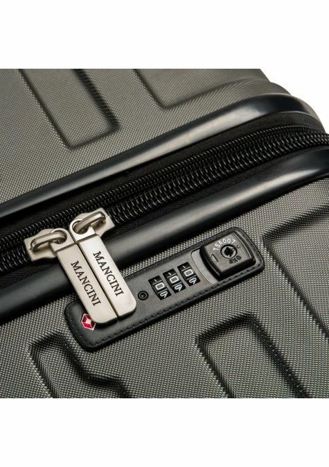 Mancini San Marino Lightweight Spinner Luggage Set 11 Mancini San Marino Lightweight Spinner Luggage Set - Image 9
