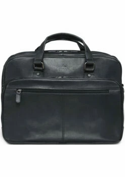 Mancini Buffalo Expandable Double Compartment Briefcase For 15.6'' Laptop / Tablet