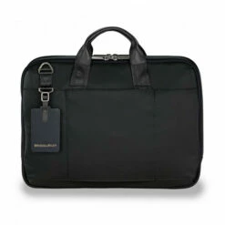 Briggs & Riley @work Medium Brief Black Or Grey 10 Briggs & Riley @work Medium Brief Black Or Grey -SAMSONITE Store kb422 4b