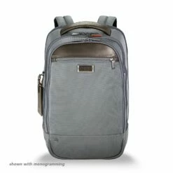 Briggs & Riley @work Medium Backpack Black Or Grey -SAMSONITE Store kp422 10f mgm