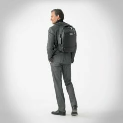 Briggs & Riley @work Medium Backpack Black Or Grey -SAMSONITE Store kp422 4m