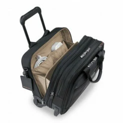 Briggs & Riley @work Medium 2-Wheel Expandable Brief Black -SAMSONITE Store kr420x 4i2