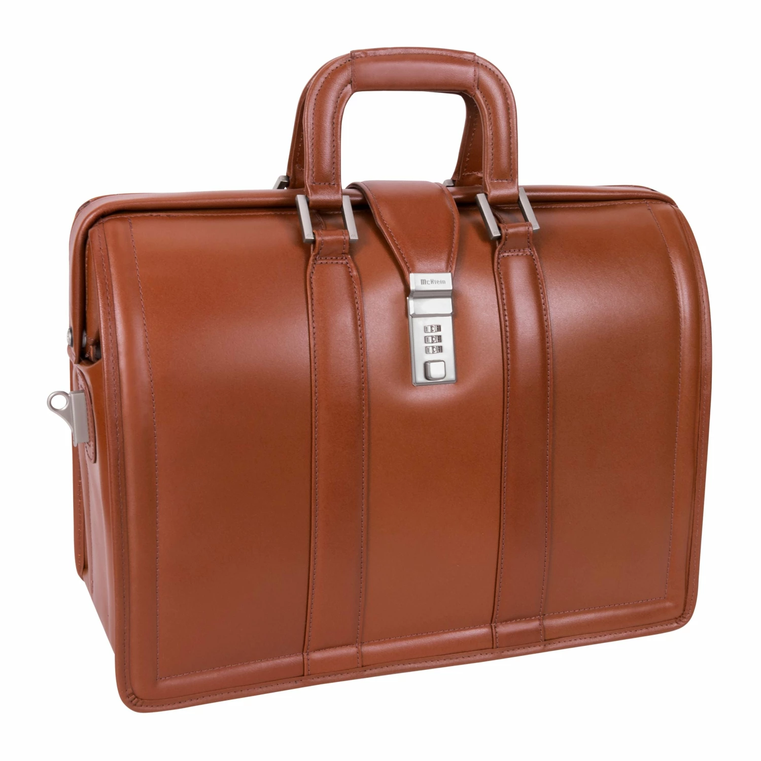 McKlein USA Morgan 17" Leather Litigator Laptop Briefcase Assorted Colors 6 McKlein USA Morgan 17" Leather Litigator Laptop Briefcase Assorted Colors - Image 4