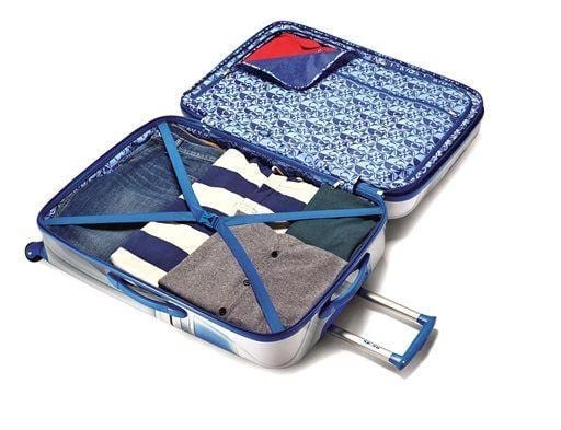 American Tourister Star Wars 21" Hardside Spinner Blue R2D2 4 American Tourister Star Wars 21" Hardside Spinner Blue R2D2 - Image 2