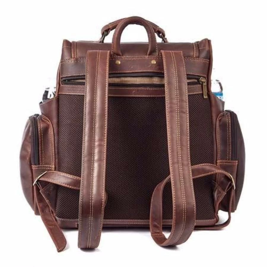Claire Chase Legendary Jumbo Backpack Dark Brown 4 Claire Chase Legendary Jumbo Backpack Dark Brown - Image 2