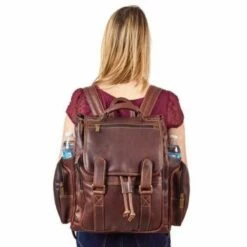 Claire Chase Legendary Jumbo Backpack Dark Brown 14 Claire Chase Legendary Jumbo Backpack Dark Brown -SAMSONITE Store rearreaerrearrewa