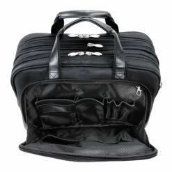 McKlein USA Pearson Expandable Double Compartment Briefcase Black -SAMSONITE Store rpdoWTw