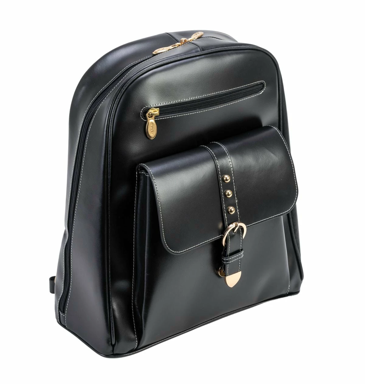 Mcklein MADISON | 11" Leather Business Laptop Tablet Backpack 3 Mcklein MADISON | 11" Leather Business Laptop Tablet Backpack