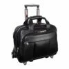 McKlein USA Damen 17" Leather Patented Detachable Wheeled Laptop Briefcase Assorted Colors -SAMSONITE Store vDGWn2 g