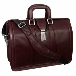 McKlein Morgan 17" Leather Litigator Laptop Briefcase Burgundy 14 McKlein Morgan 17" Leather Litigator Laptop Briefcase Burgundy -SAMSONITE Store vlm YCDA