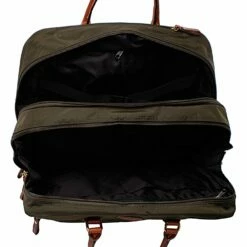 Bric's X Travel Pilot Case Assorted Colors -SAMSONITE Store x bag pilotcase olive open