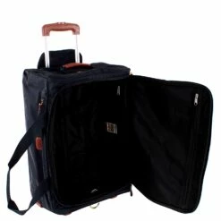 Bric's X Bag 21" Carry On Rolling Duffle Bag -SAMSONITE Store xbag 21 carry on rolling duffle bag navy open