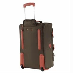 Bric's X Bag 21" Carry On Rolling Duffle Bag -SAMSONITE Store xbag 21 carry on rolling duffle bag olive back