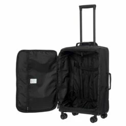 Bric's X Bag 25" Spinner Assorted Colors -SAMSONITE Store xbag 25 spinner black black open