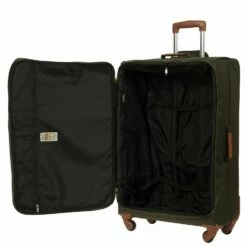 Bric's X Bag 30" Spinner Assorted Colors -SAMSONITE Store xbag 30 spinner olive open