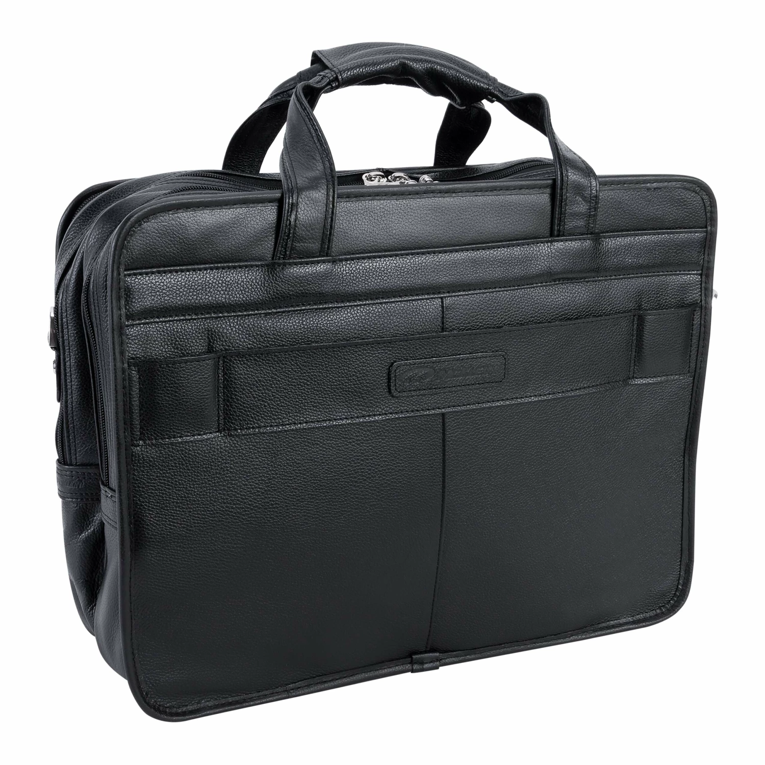 McKlein USA West Town 15.6" Leather Fly Through Checkpoint Friendly Detachable Wheeled Laptop Briefcase Assorted Colors 19 McKlein USA West Town 15.6" Leather Fly Through Checkpoint Friendly Detachable Wheeled Laptop Briefcase Assorted Colors - Image 17