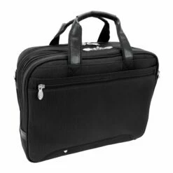 McKlein USA Pearson Expandable Double Compartment Briefcase Black -SAMSONITE Store yzTLrFQ