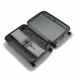 Zero Halliburton Edge Lightweight Large Travel Case -SAMSONITE Store zero 80023 01 black open