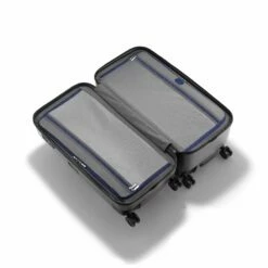 Zero Halliburton Edge Lightweight Portable Trunk -SAMSONITE Store zero 80024 01 black open