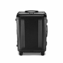 Zero Halliburton Pursuit Aluminum Medium Travel Case -SAMSONITE Store zero 94226 01 black flat front wb