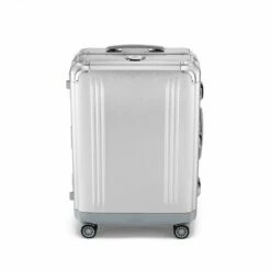 Zero Halliburton Pursuit Aluminum Medium Travel Case -SAMSONITE Store zero 94227 05 silver flat front
