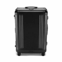 Zero Halliburton Pursuit Aluminum Large Travel Case -SAMSONITE Store zero 94229 01 black flat front wb
