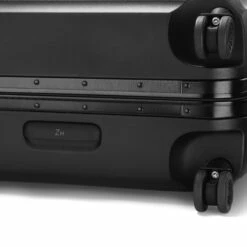 Zero Halliburton Pursuit Aluminum Large Travel Case -SAMSONITE Store zero 94229 01 black handle detail