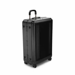 Zero Halliburton Pursuit Aluminum Large Travel Case -SAMSONITE Store zero 94229 01 black hinge wb