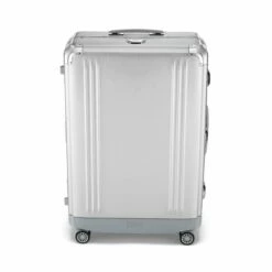Zero Halliburton Pursuit Aluminum Large Travel Case -SAMSONITE Store zero 94230 05 silver flat front