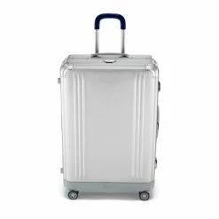 Zero Halliburton Pursuit Aluminum Large Travel Case -SAMSONITE Store zero 94230 05 silver flat front2