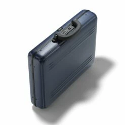 Zero Halliburton Edge Lightweight Medium Attaché Case -SAMSONITE Store zero edge large attache blue top