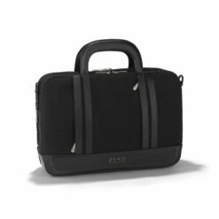 Zero Halliburton Journal Collection Nylon Expandable Briefcase Black